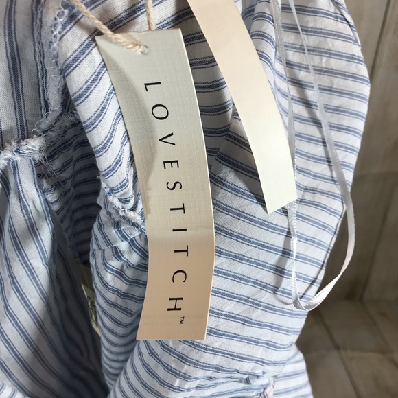 NWT Lovestitch Francois Ruffle Tank - Picture 7 of 7